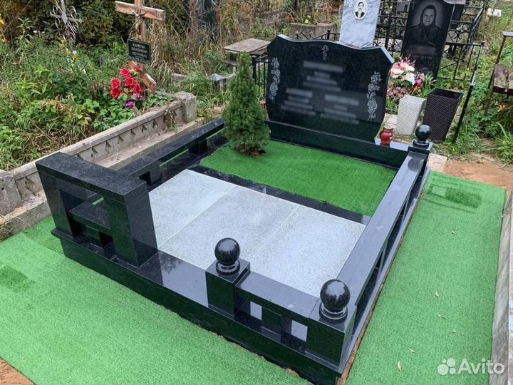 Памятники из гранита, установка памятников