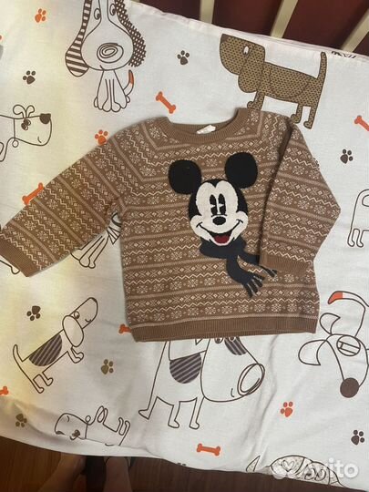 Джемпер свитер H&M 74 детский свитер