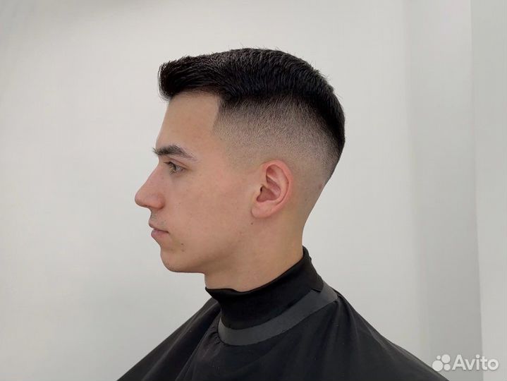 Барбер, мужская стрижка, борода, окрашивание