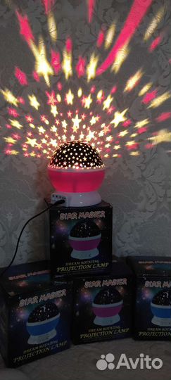 Ночник детский звёздный