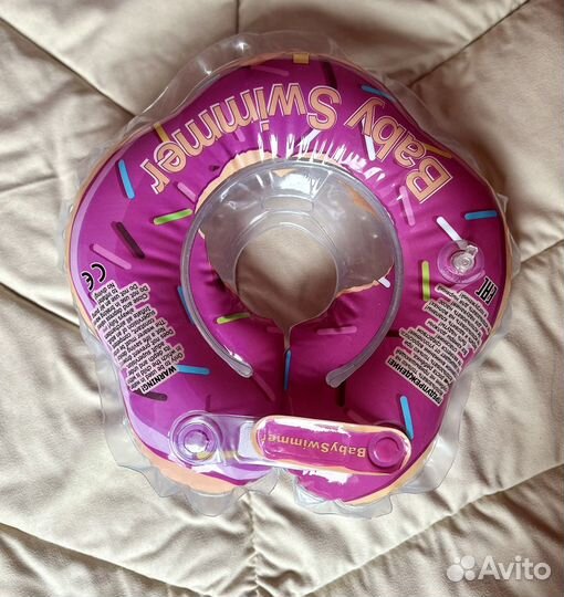 Надувной круг для малышей на шею