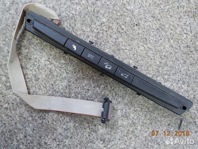Блок кнопок в центральную консоль Bmw X5 E70 M57N2