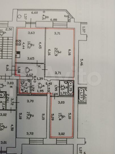2-к. квартира, 77 м², 2/9 эт.