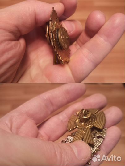 Знаки нагрудные военные Омского вкк