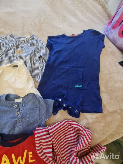 Вещи пакетом на мальчика 6-12 месяцев