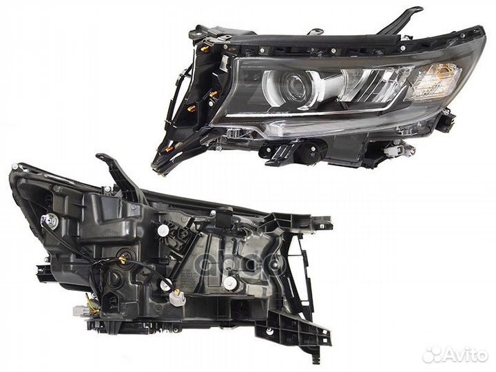 Фара toyota land cruiser prado 150 17- LH LED S