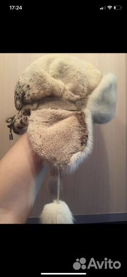 Норковая шапка на девочку