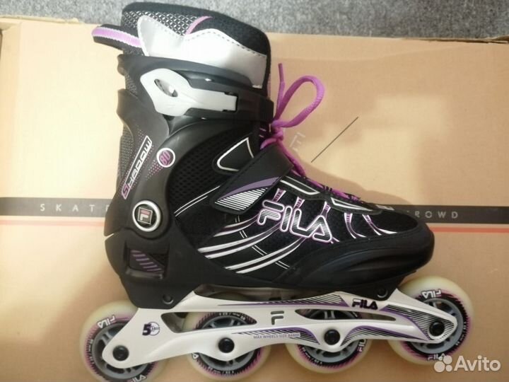 Роликовые коньки Fila shadow 80 lady, EU 38.5