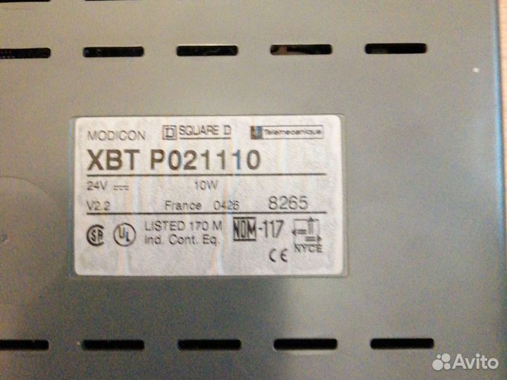 Панель управления Telemecanique XBT P021110