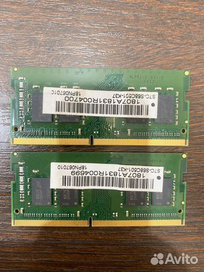 Оперативная память ddr4 8gb 2666 kingston