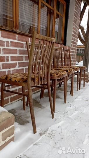 Стулья винтажные ЧССР