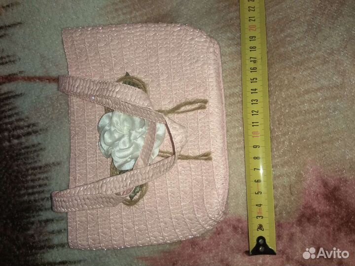 Шляпа летняя, сумочка