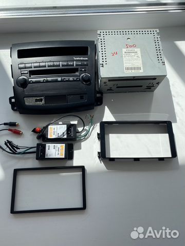 Штатная магнитола mitsubishi outlander xl