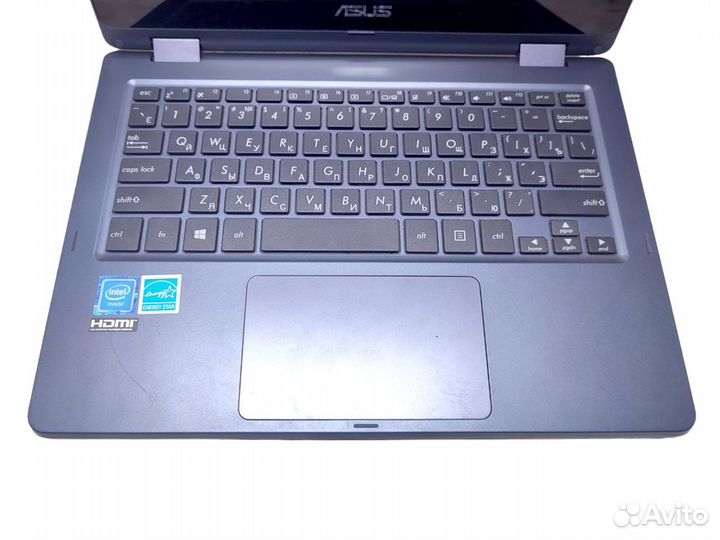 Нетбук Asus Celeron N3350/озу 4Гб/eMMC 64Гб АКБ 93