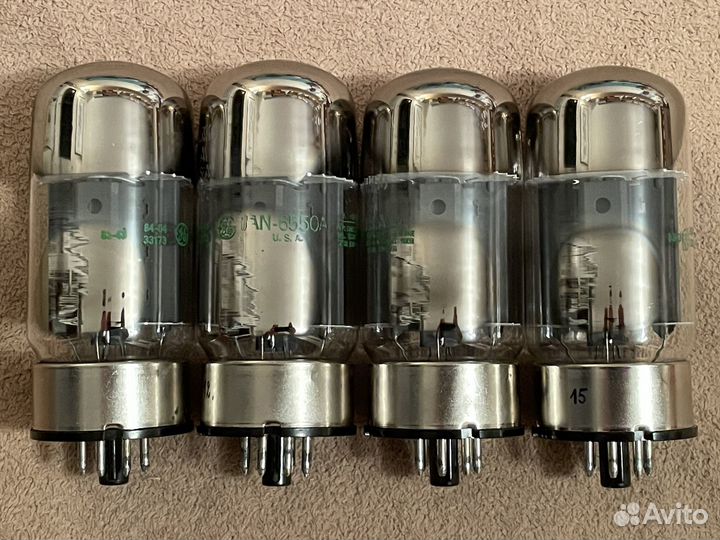 Радиолампы JAN 6550A GE