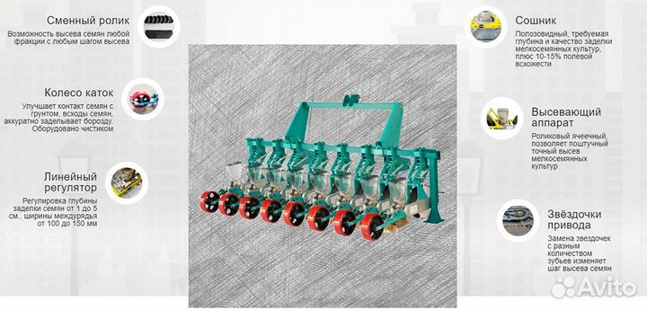 Сеялка Ставмаш СТОМ-4, 2023