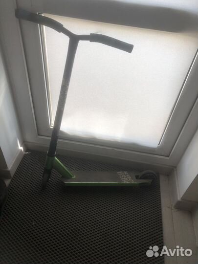 Трюковой самокат кастом парк