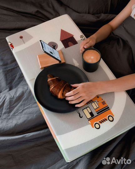 Детский коврик для ползания новый (заводской брак)