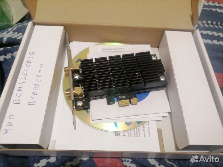 Wi fi адаптер pci ex 1