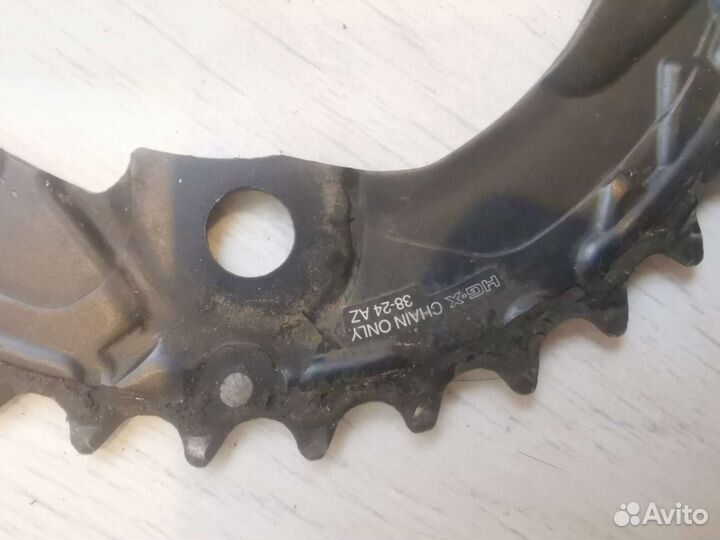 Манетка shimano deore передняя