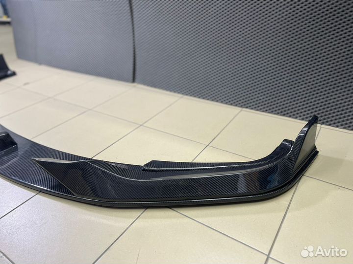 Сплиттер BMW G15 AC Snitzer карбон
