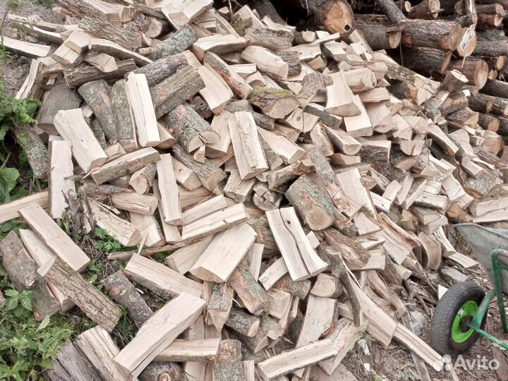 Дрова в мешках 10 мешков