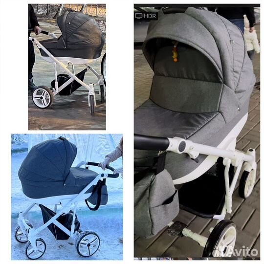 Коляска 2 в 1 Bebetto Magnum