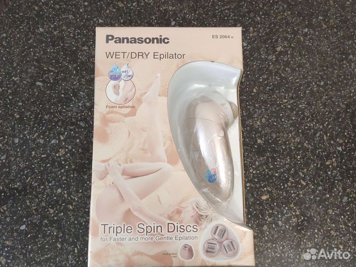 Эпилятор Panasonic новый