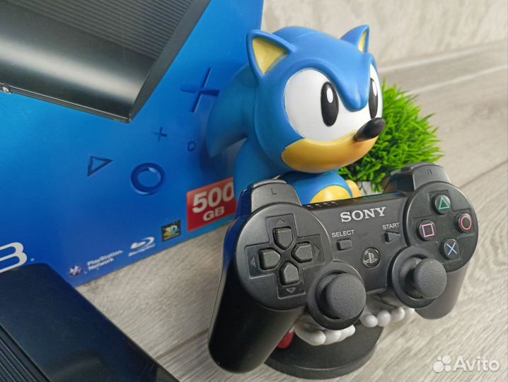 Sony playstation 3 super slim 500gb прошитая