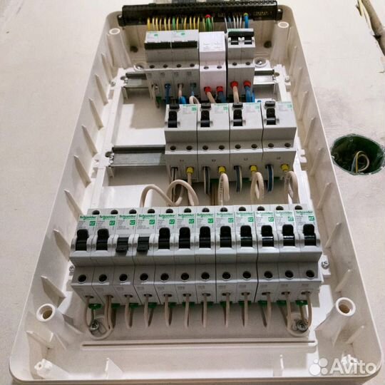 Электрик проводка розетки монтаж услуги электрика