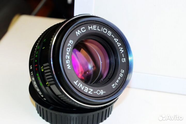 Гелиос 44М-5 58mm f/2 мс Советский портретник М42