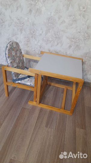 Детский стол и стул трансформер