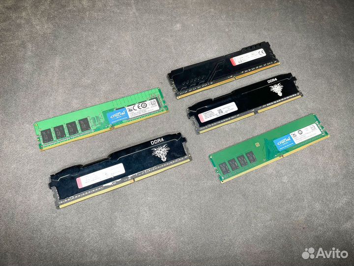 Оперативная память DDR3 - DDR4