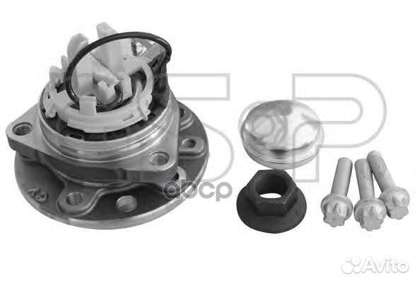 9333097K Ступица с подшипником opel astra H/ZAF