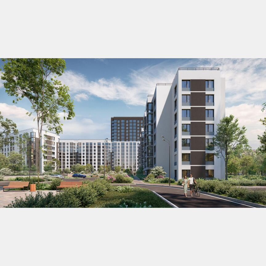 1-к. квартира, 36,6 м², 11/17 эт.