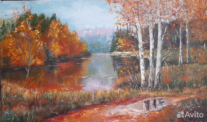 Картина маслом пейзаж