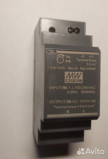 Источник питания, блок питания Meanwell HDR 30 12