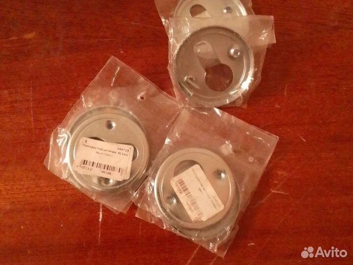 Накладка под цилиндр, хром