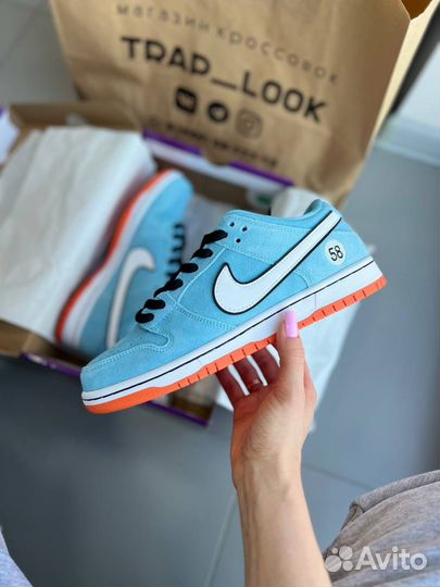 Кроссовки nike sb dunk low club 58 gulf