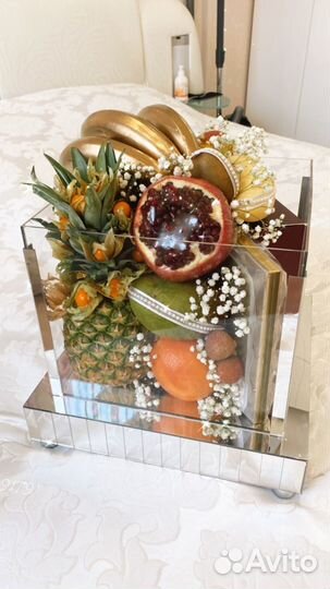 Зеркальная Корзина на свадьбу
