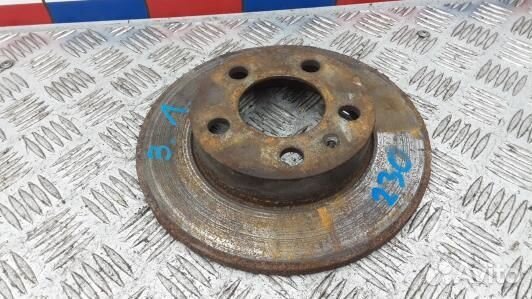 Диск тормозной задний volkswagen bora 1 (USE10LR02