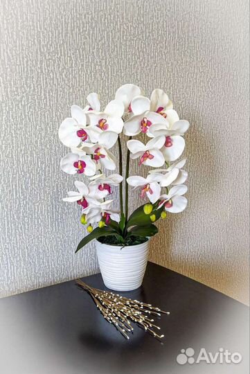 Орхидея из латекса