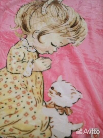 Детский плед Smoon. Новый. 1.1*1.4