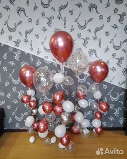 Фотозона из пайеток,Шары