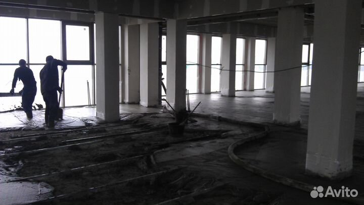 Cтяжка пола пенобетон и полистиролбетон