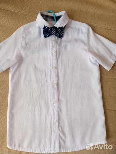 Рубашка для мальчика р.122-128 (5 штук)