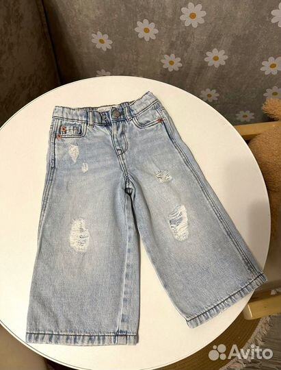 Джинсы zara для девочки 86