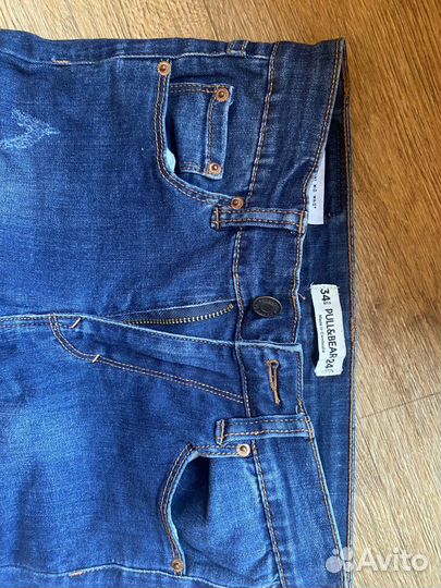 Джинсы zara reserved pull&bear 32 34