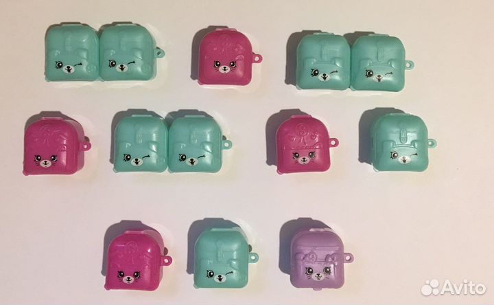 13 пустых чемоданчиков шопкинс