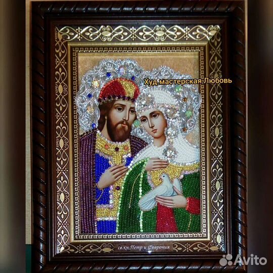 Иконы из бисера